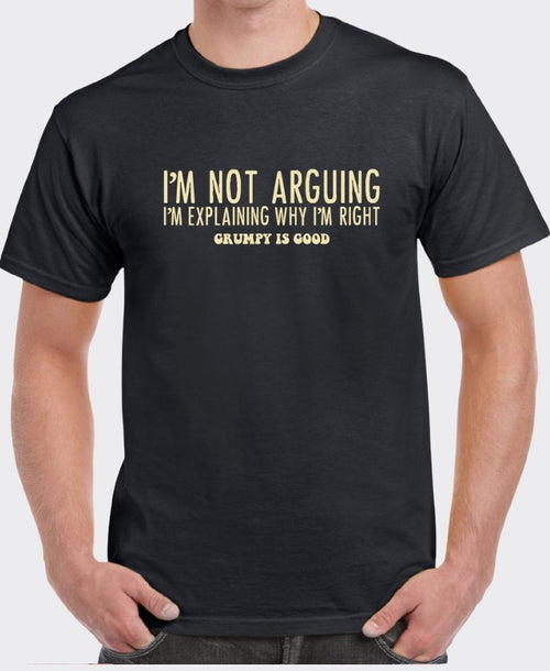 Acme GIG Tee Not Arguing - Black