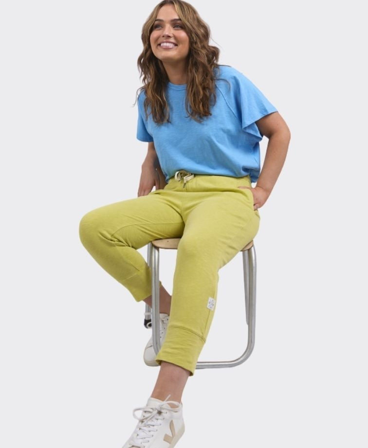 Elm Brunch Pant - Lime Green