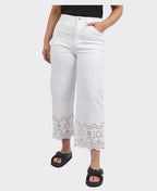 Elm Jean Lace - Vintage White