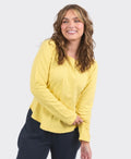 Elm Tee L/S Everyday - Lemon