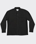Kingston Grange Shirt L/S Bamboo Black - Black