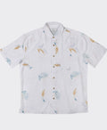 Kingston Grange Shirt S/S Bamboo Cable Beach - Cable Beach