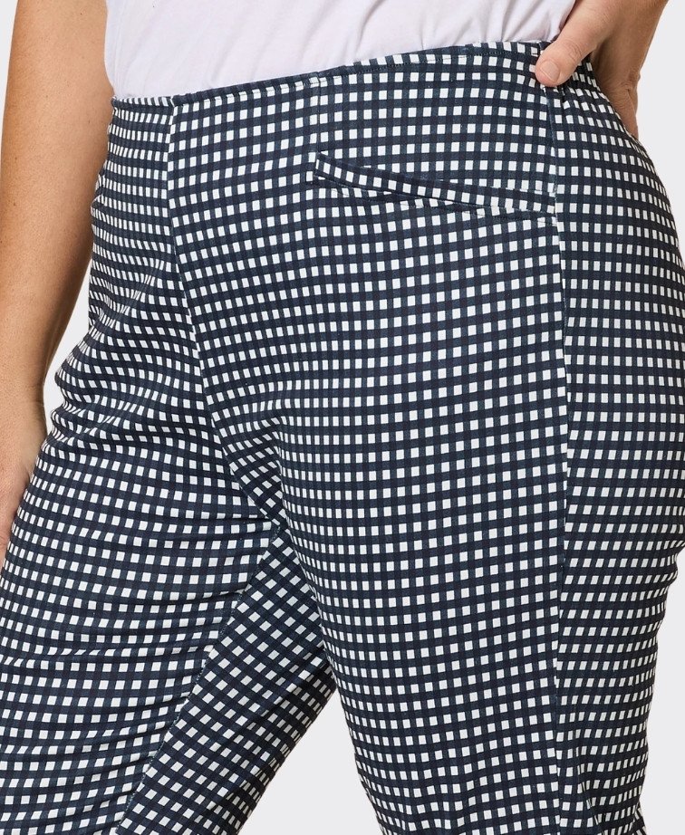 Gordon Smith Pant Alexis Gingham - Navy