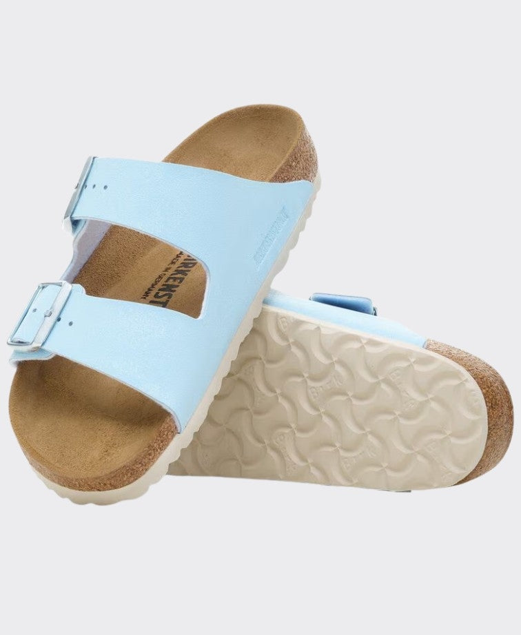 Birkenstock Arizona Birkibuc Finished Sky Regular - Finished Sky