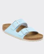 Birkenstock Arizona Birkibuc Finished Sky Regular - Finished Sky