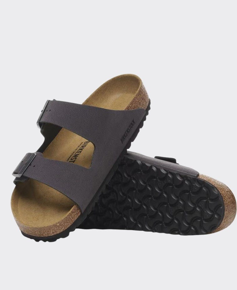 Birkenstock Arizona Birkibuc Velvet Grey Regular - Velvet Grey
