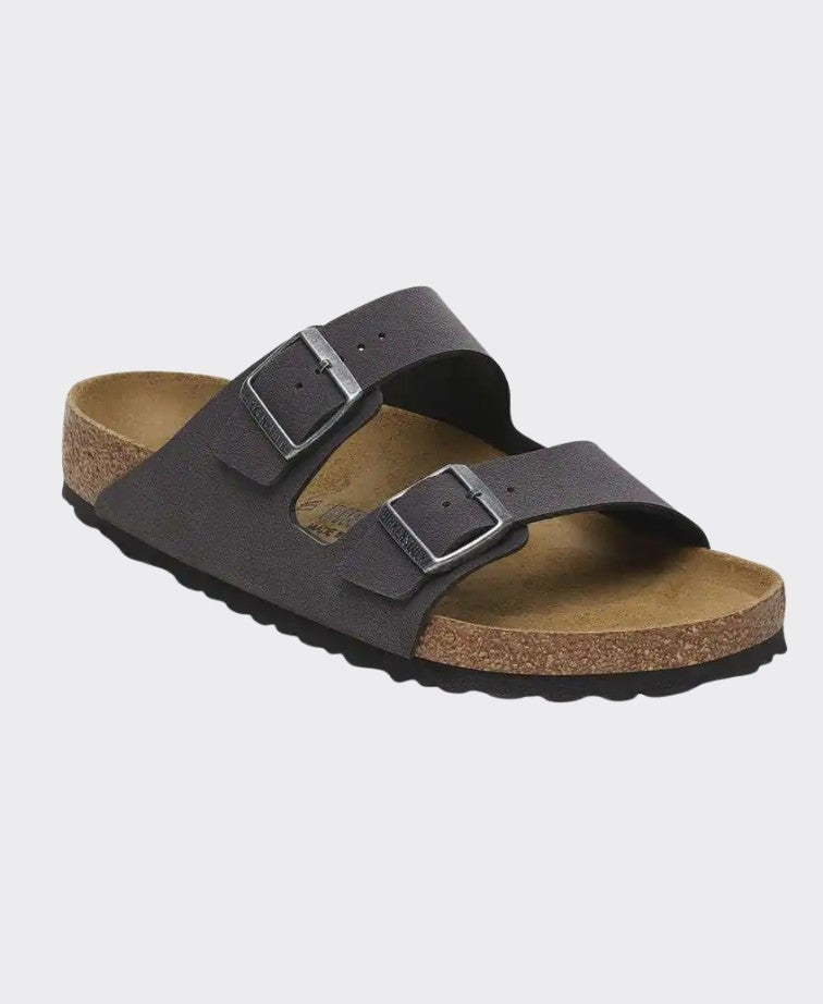 Birkenstock Arizona Birkibuc Velvet Grey Regular - Velvet Grey