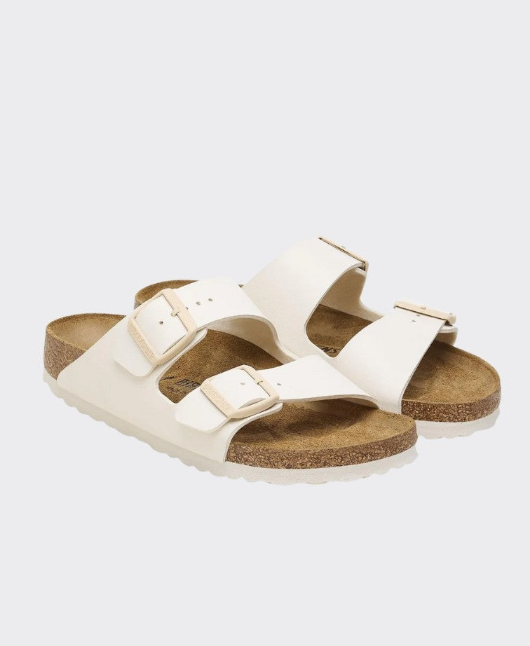 Birkenstock Arizona Birko-Flor Eggshell Regular - Eggshell