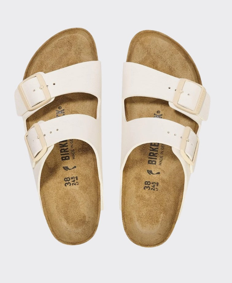 Birkenstock Arizona Birko-Flor Eggshell Regular - Eggshell