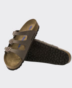 Birkenstock Florida SFB Birkibuc Mocha Regular - Mocha