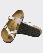 Birkenstock Mayari Birko-Flor Graceful Pearl White Regular - Pearl White