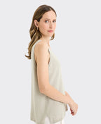 Yarra Trail Knit Blaze Sleeveless - Aloe