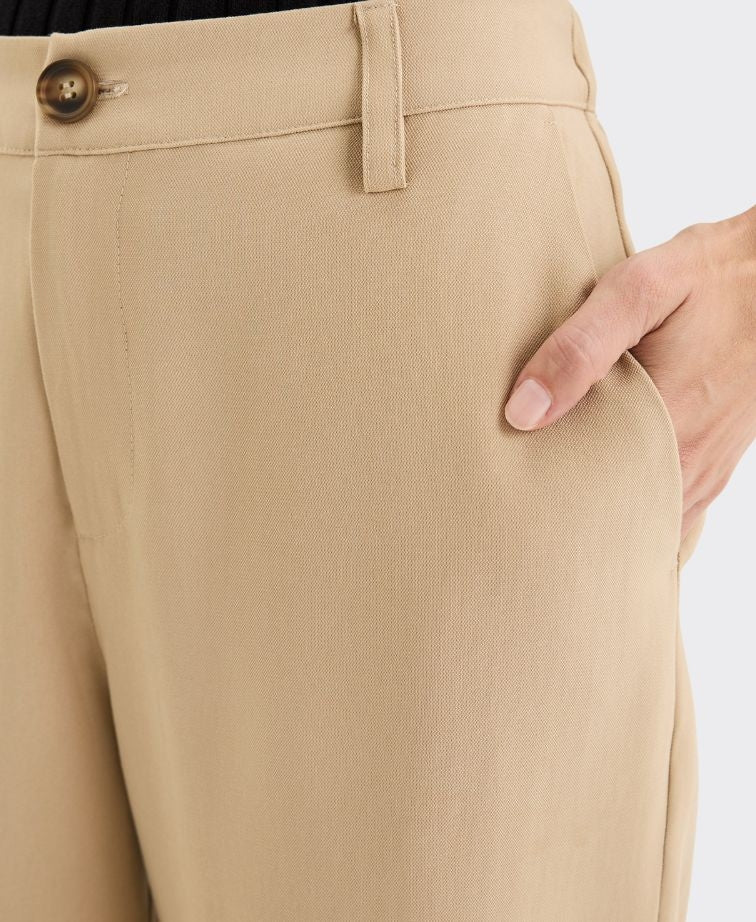 Yarra Trail Pant Desert Tuck Hem - Cedar