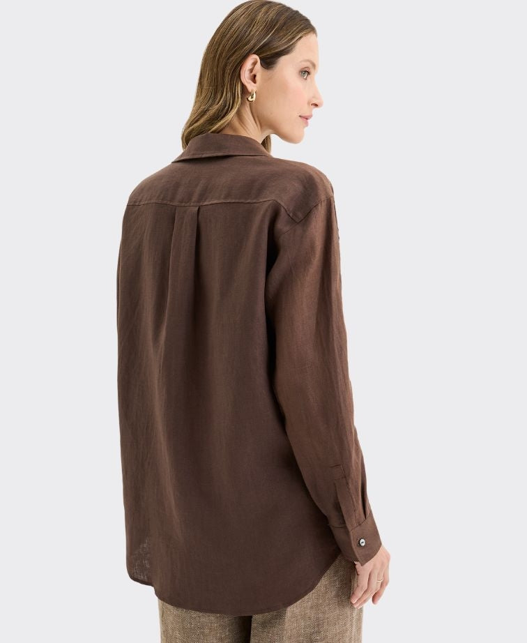 Yarra Trail Shirt Tirari - Espresso