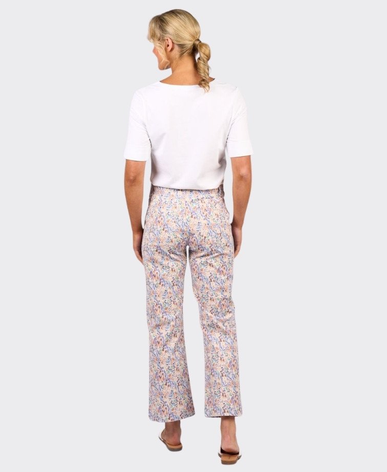 Vassalli Jean Straight Leg Ankle Grazer - Amalfi