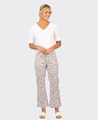 Vassalli Jean Straight Leg Ankle Grazer - Amalfi