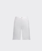 Vassalli Short Slim Leg Above Knee Denim - White Denim