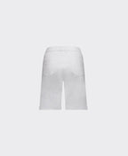 Vassalli Short Slim Leg Above Knee Denim - White Denim