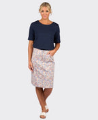 Vassalli Skirt Denim Printed - Amalfi