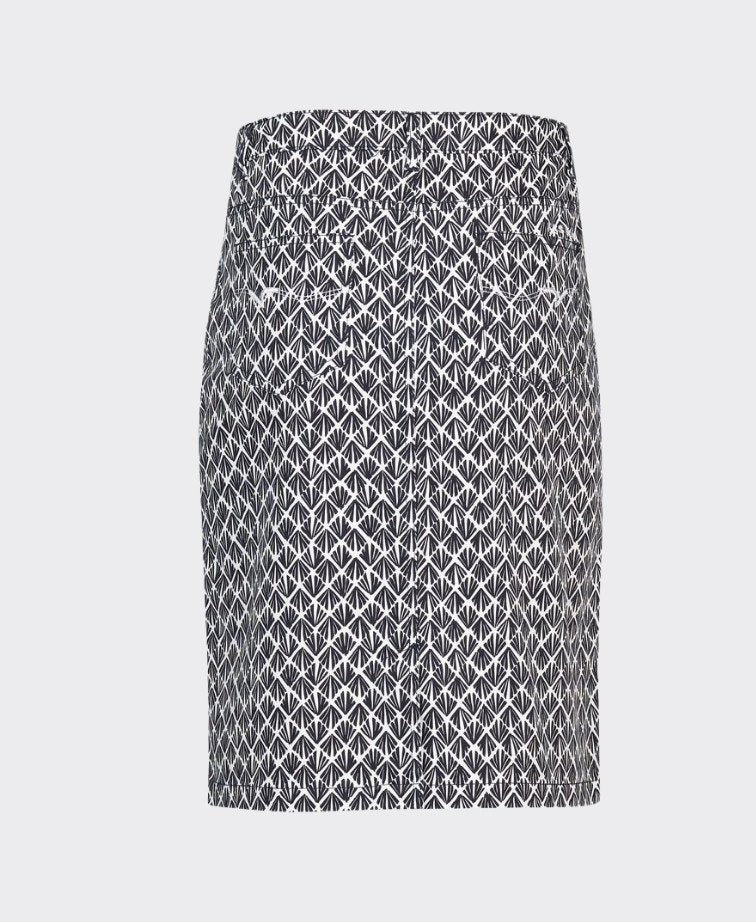 Vassalli Skirt Lightweight Printed - Fan