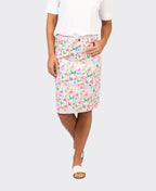 Vassalli Skirt Lightweight Printed - Porto