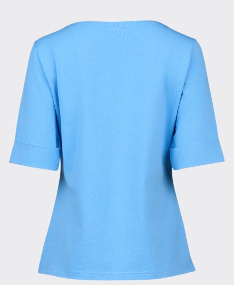 Vassalli Tee V Neck - Sky