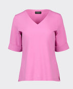 Vassalli Tee V Neck - Orchid
