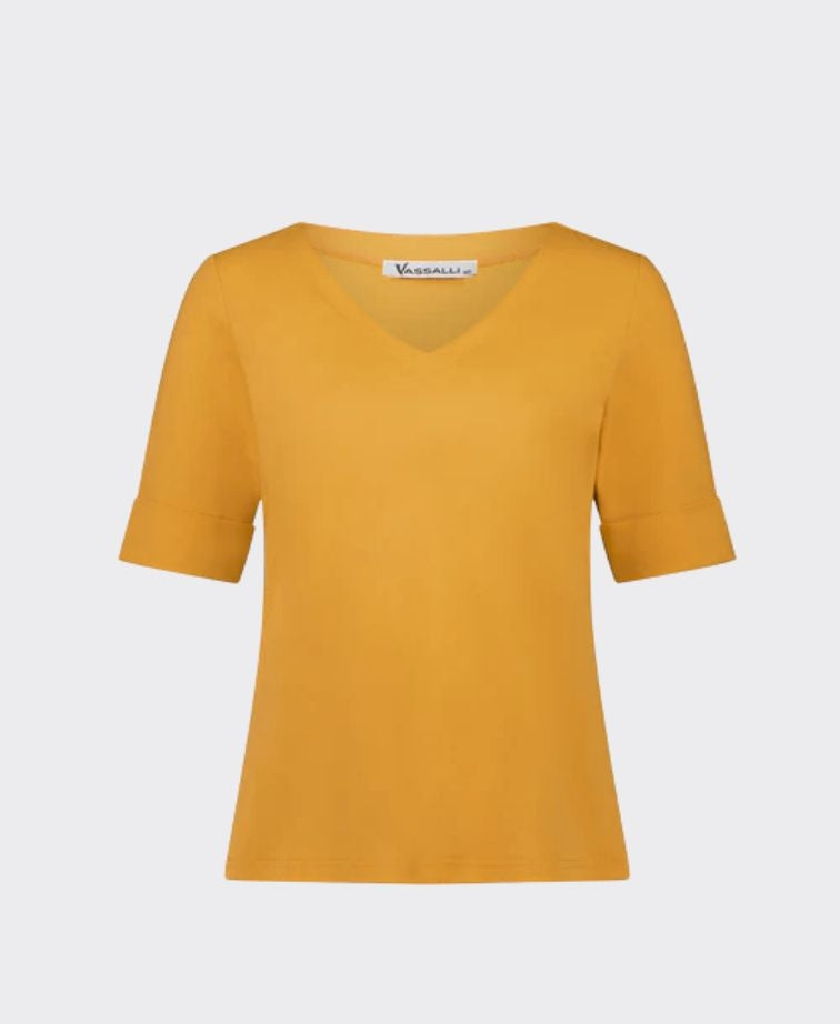 Vassalli Tee V Neck - Mango