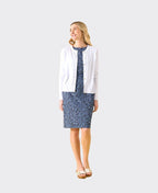 Charlie Jane Cardigan Hagley - White