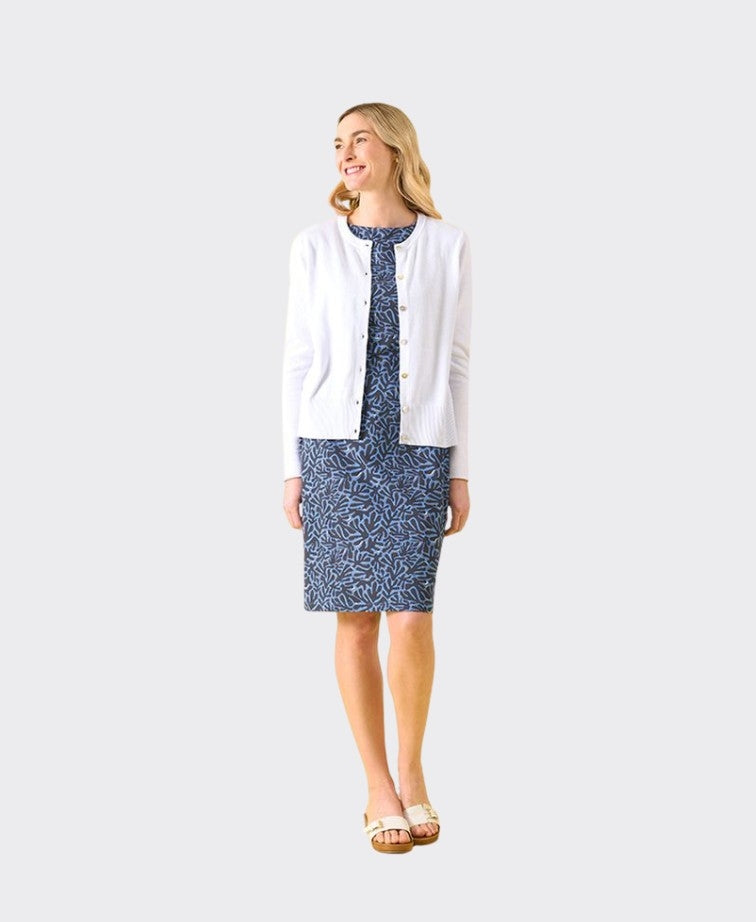 Charlie Jane Cardigan Hagley - White