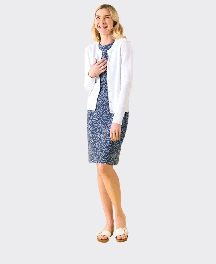 Charlie Jane Cardigan Hagley - White