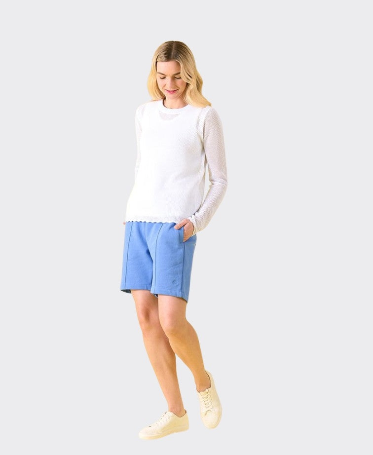 Charlie Jane Sweater Bay View - White