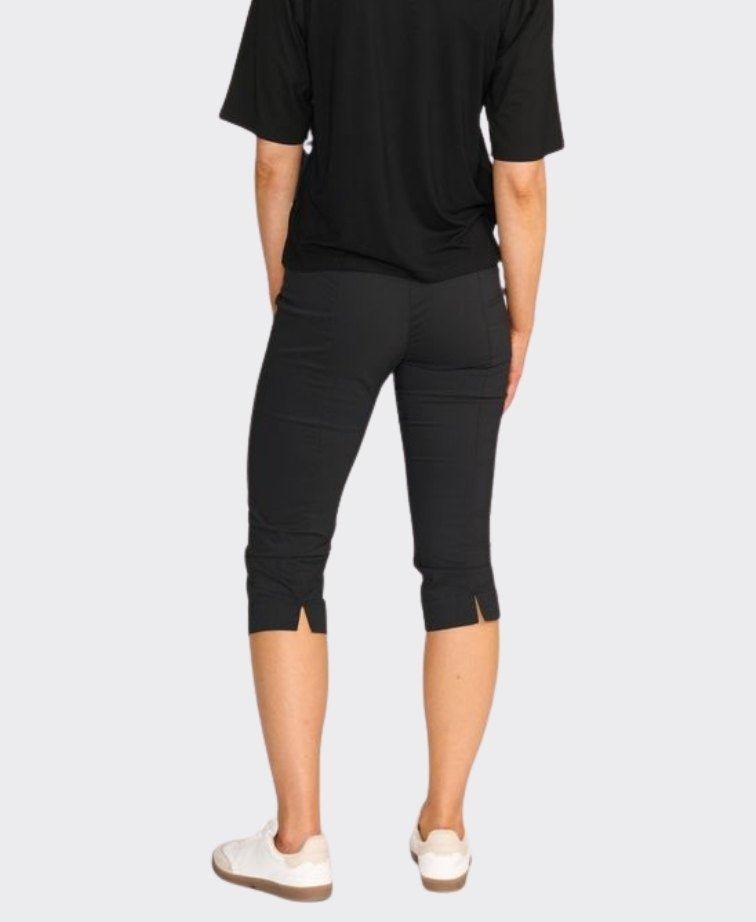 Esplanade Pant 3/4 Cotton/Nylon - Black