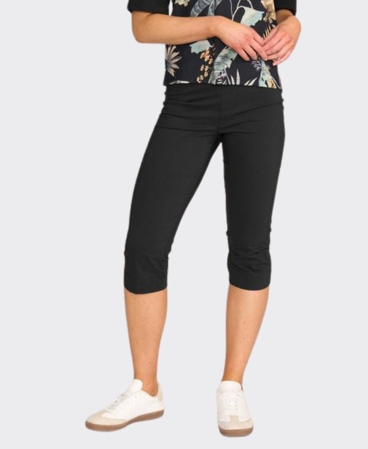 Esplanade Pant 3/4 Cotton/Nylon - Black