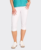 Esplanade Pant 3/4 Cotton/Nylon - White
