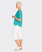 Esplanade Pant 3/4 Cotton/Nylon - White