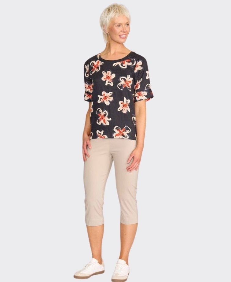 Esplanade Pant 3/4 Cotton/Nylon - Sand