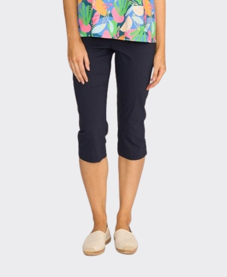 Esplanade Pant 3/4 Cotton/Nylon - True Navy