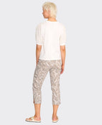 Esplanade Pant 7/8 Cotton/Nylon Printed - Canopy