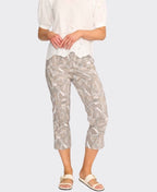 Esplanade Pant 7/8 Cotton/Nylon Printed - Canopy