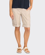 Esplanade Shorts Cargo Cotton/Nylon - Sand