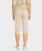 Esplanade Trousers Roll Up Cuff Cotton/Nylon - Sand