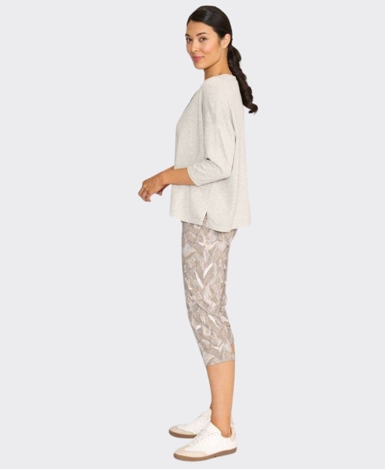 Foil Cardigan Relaxed - Oat
