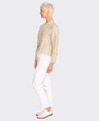 Foil Jacket Fringe Festival Linen - Stone