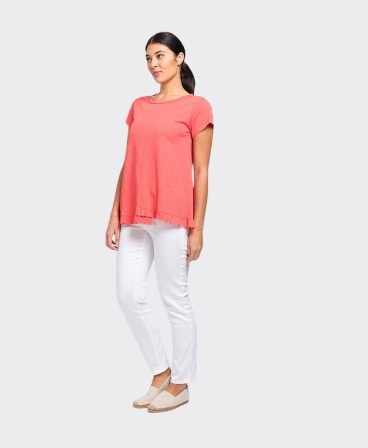 Foil Tee Best Friller - Papaya