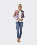 Orientique Jacket Ponte Printed Cotton - Scooter