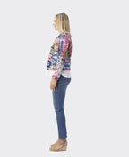 Orientique Jacket Ponte Printed Cotton - Scooter