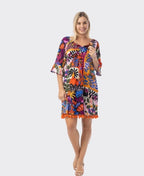 Orientique Dress Tassel Salvador - Print