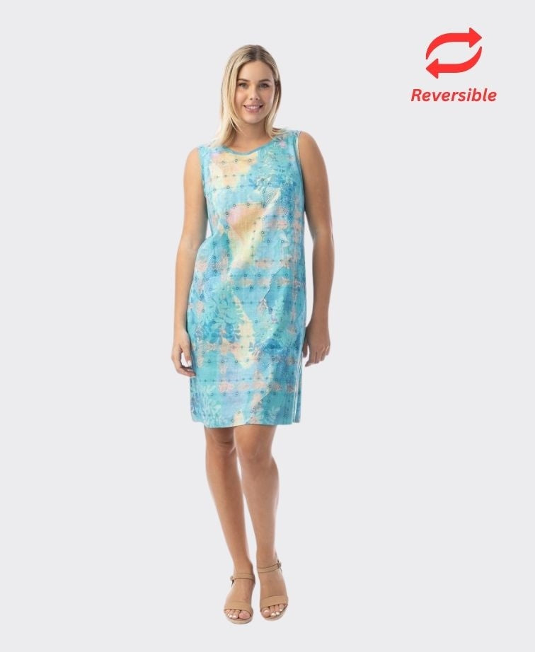 Orientique Dress Reversible Sleeveless Malvinas - Print