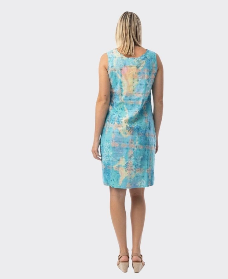 Orientique Dress Reversible Sleeveless Malvinas - Print